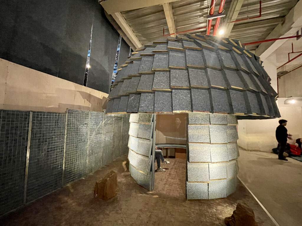 instalasi daur ulang di jakarta architecture festival 2024