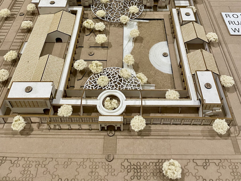 maket sayembara jakarta architecture festival 2024