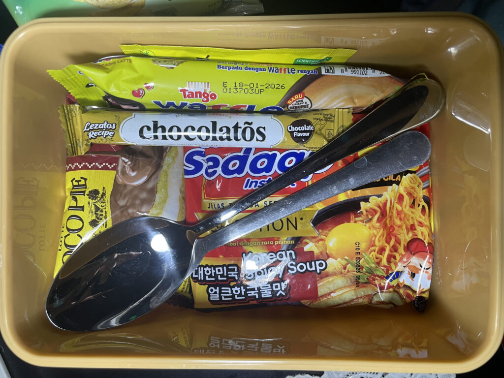 bekal isi snack untuk masak dan cemilan