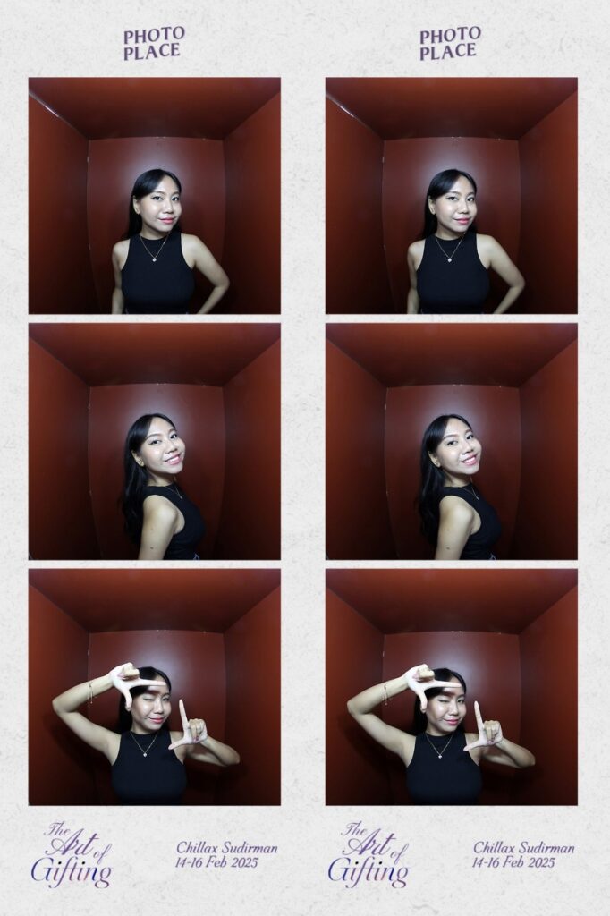 foto sendiri di photobooth