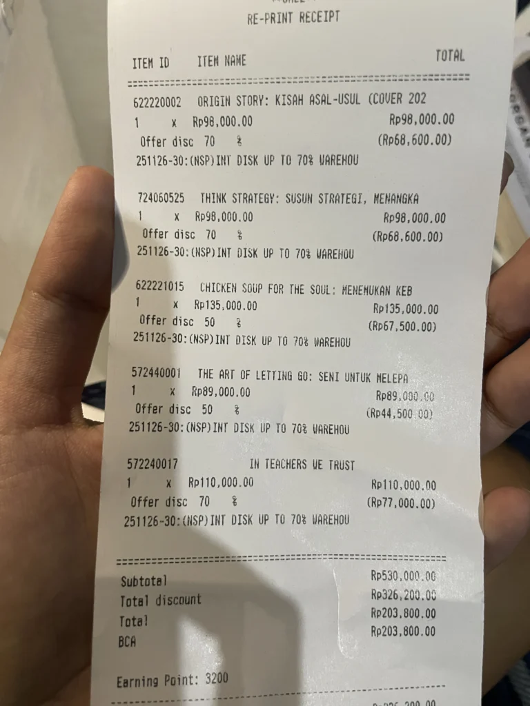 bill event super sale warehouse gramedia