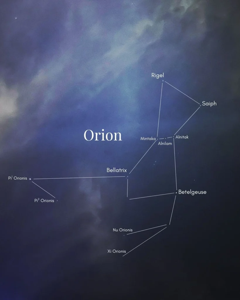 rasi bintang orion
