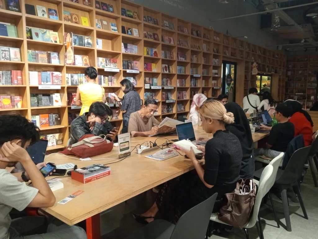 Co-working space of Gramedia Jalma