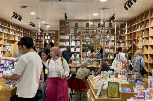 inside of gramedia jalma jakarta
